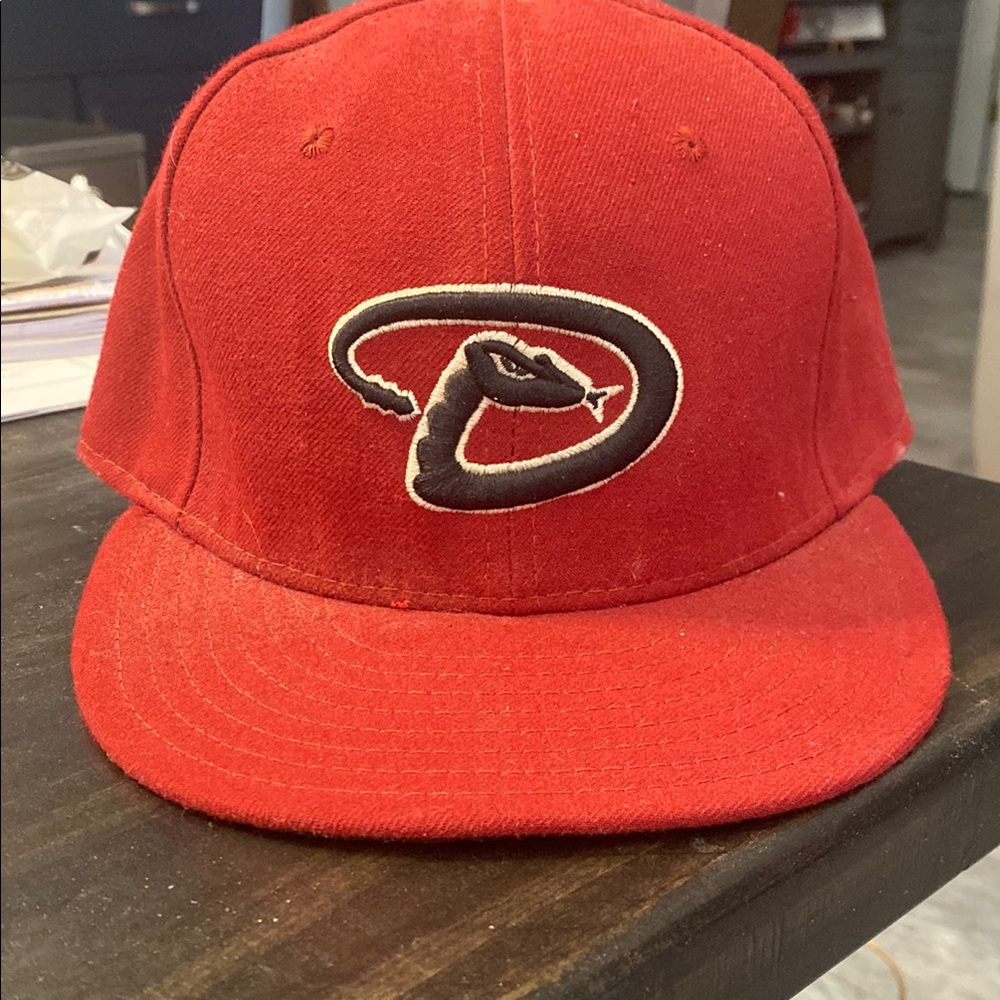 New Era Arizona Diamondbacks Red Baseball Cap with Snake Logo